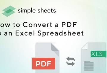 XLSX'i Ücretsiz PDF'ye Dönüştürün
